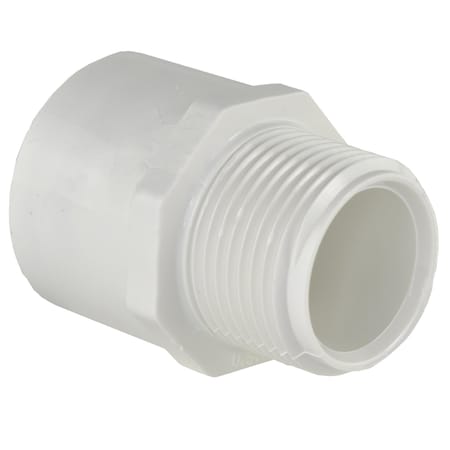 Charlotte Pipe And Foundry Charlotte Pipe Schedule 40 1 in. Slip X 1 in. D MPT PVC Pipe Adapter 1 pk PVC 02109 1000